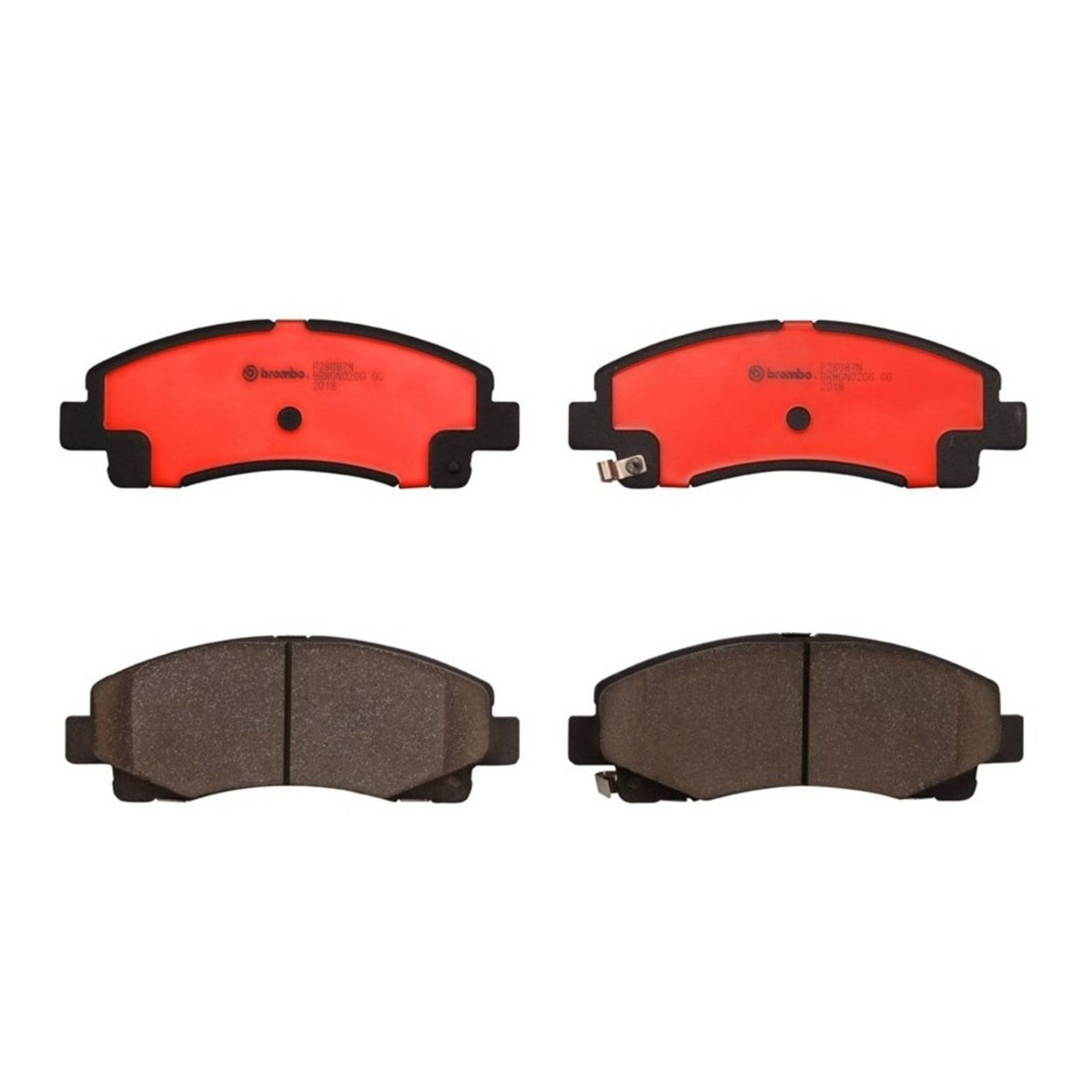 PRIME Ceramic Front Disc Brake Pad Set - P28087N_01