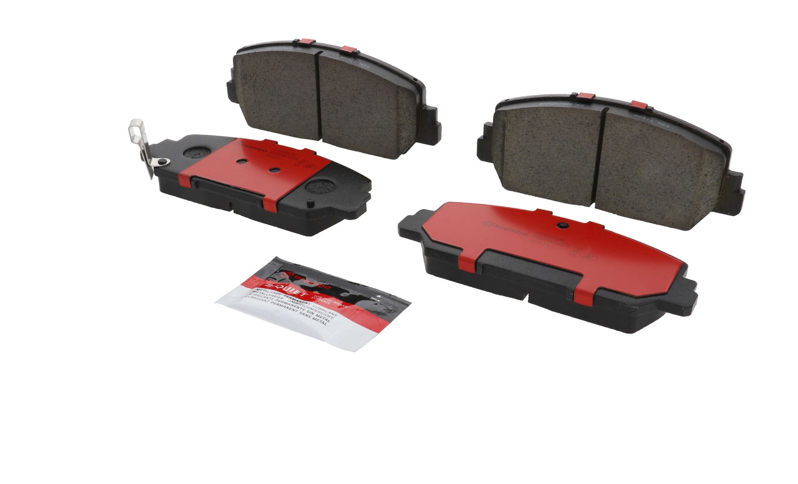 PRIME Ceramic Front Disc Brake Pad Set - P28096N_05