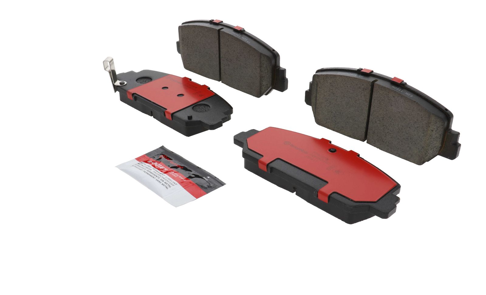 PRIME Ceramic Front Disc Brake Pad Set - P28096N_06