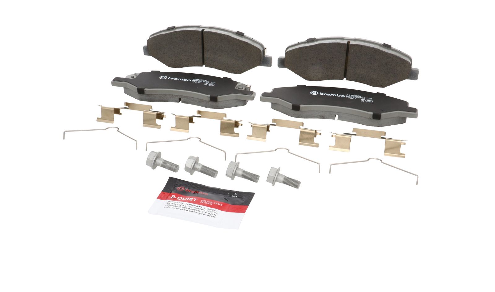 PRIME Ceramic Front Disc Brake Pad Set - P28102N_03