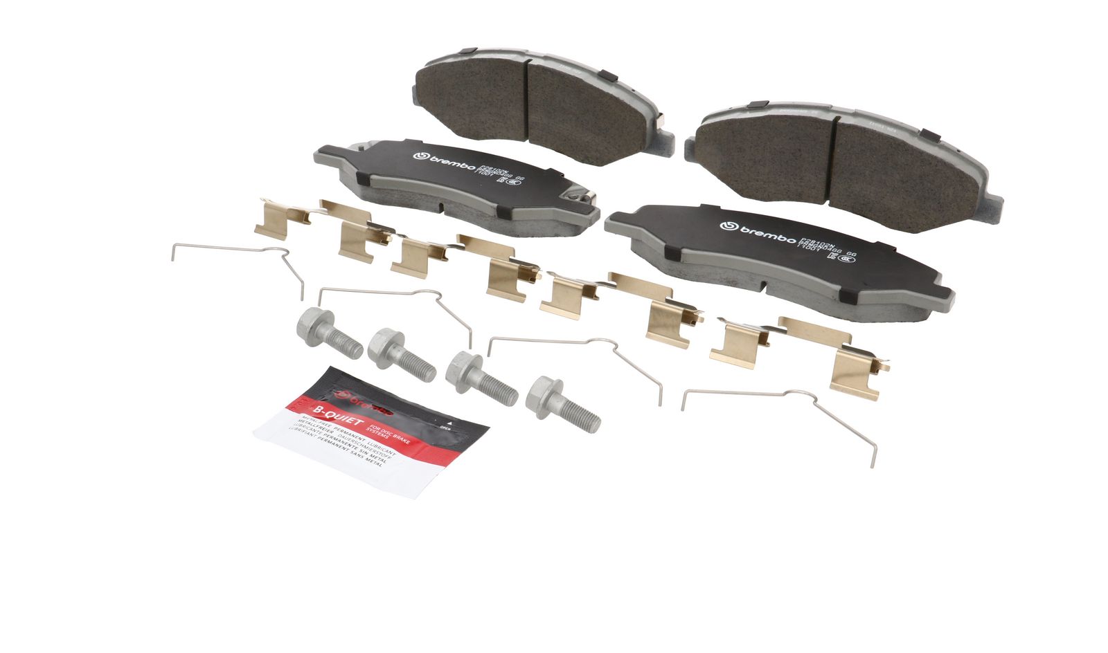 PRIME Ceramic Front Disc Brake Pad Set - P28102N_04