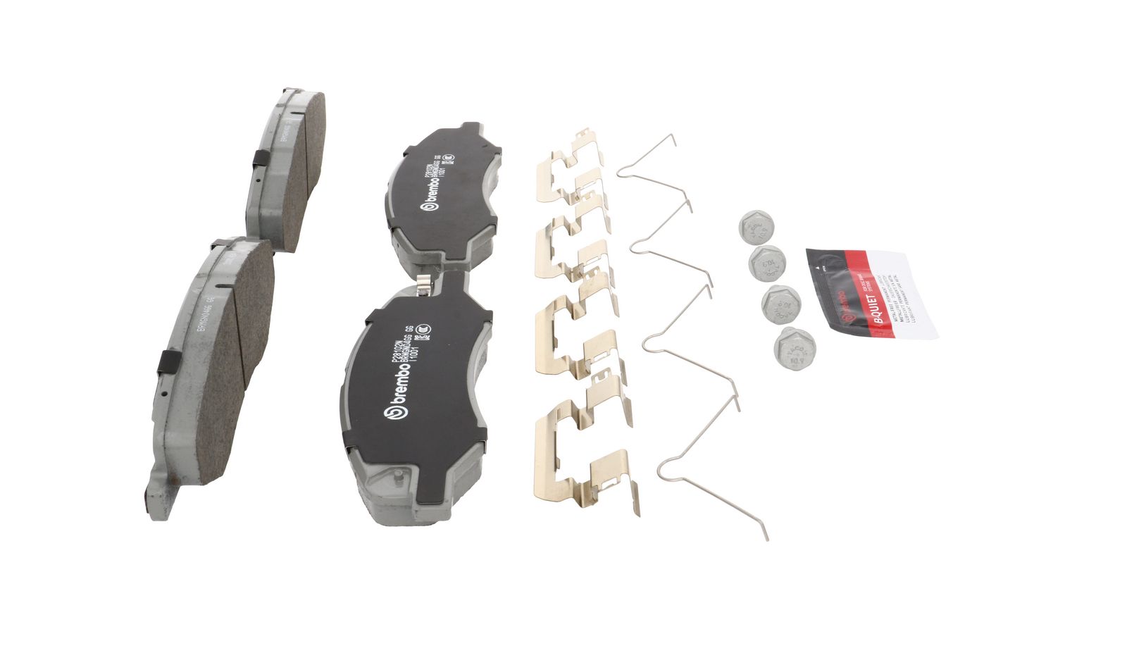 PRIME Ceramic Front Disc Brake Pad Set - P28102N_20