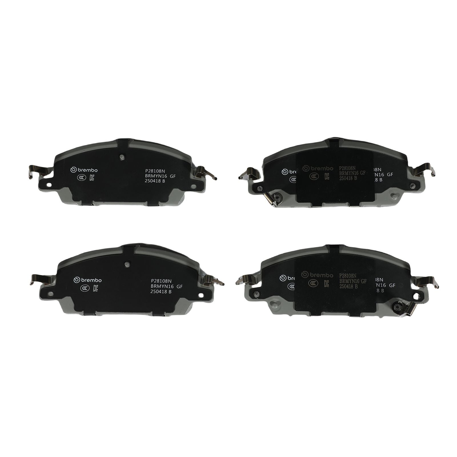 PRIME Ceramic Front Disc Brake Pad Set - P28108N_02