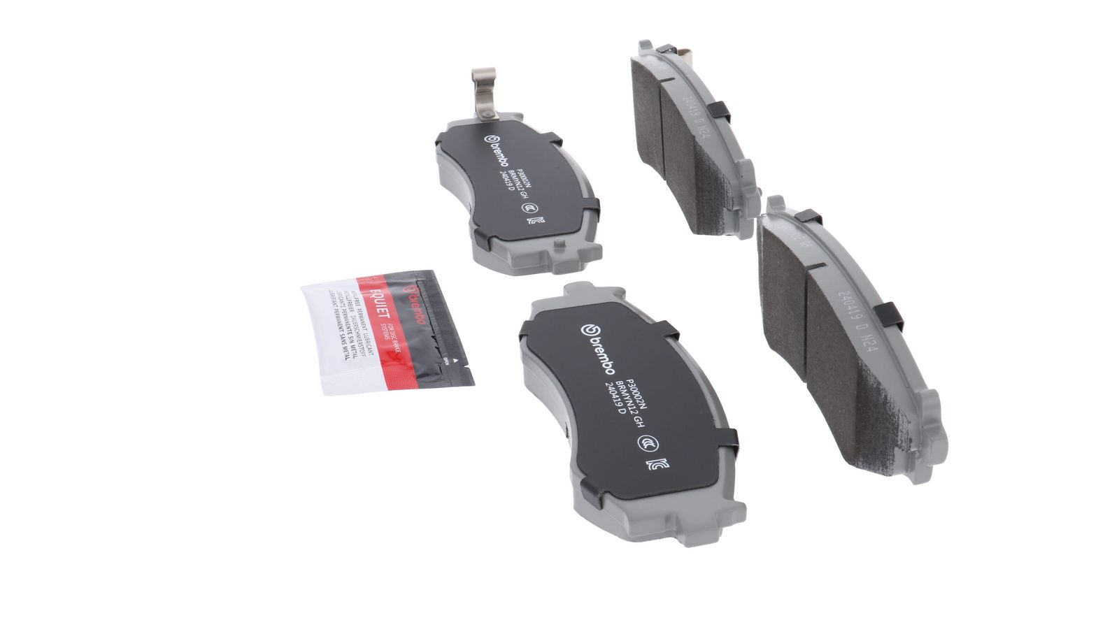 PRIME Ceramic Front Disc Brake Pad Set - P30002N_08