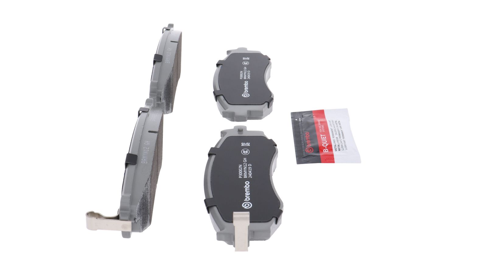 PRIME Ceramic Front Disc Brake Pad Set - P30002N_21