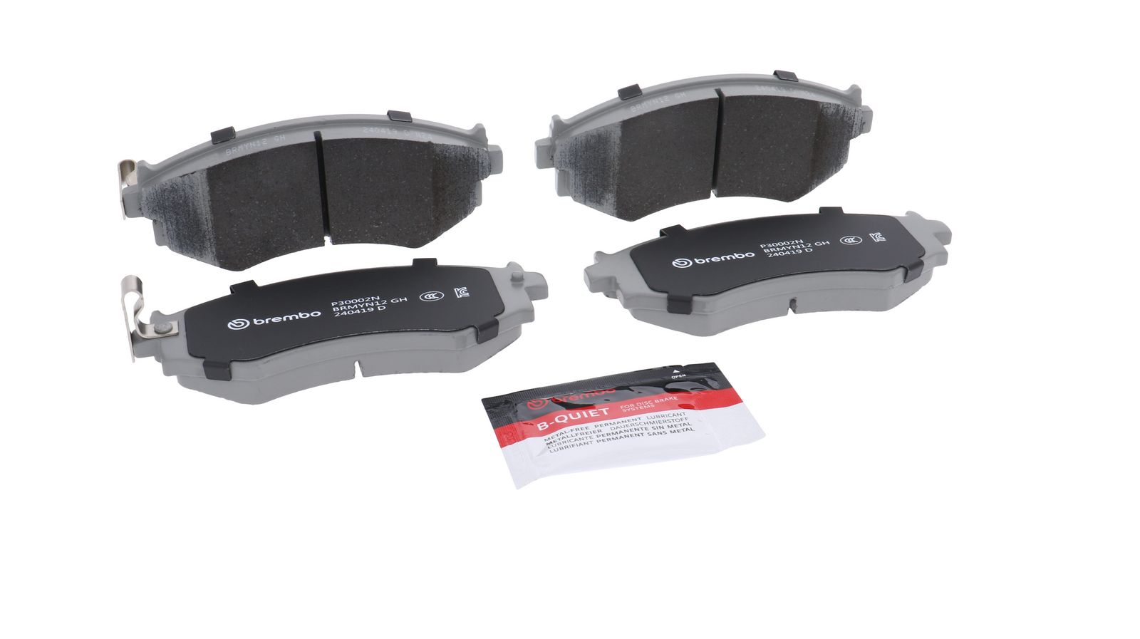 PRIME Ceramic Front Disc Brake Pad Set - P30002N_26