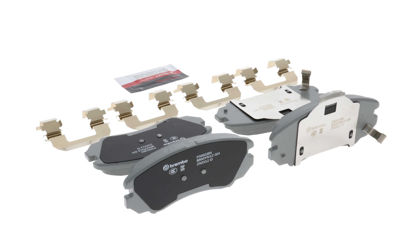 PRIME Ceramic Front Disc Brake Pad Set - P30018N_13
