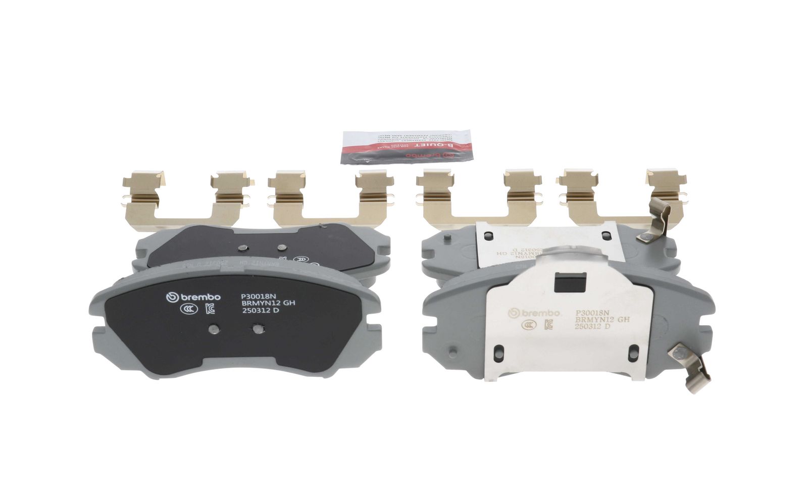 PRIME Ceramic Front Disc Brake Pad Set - P30018N_15