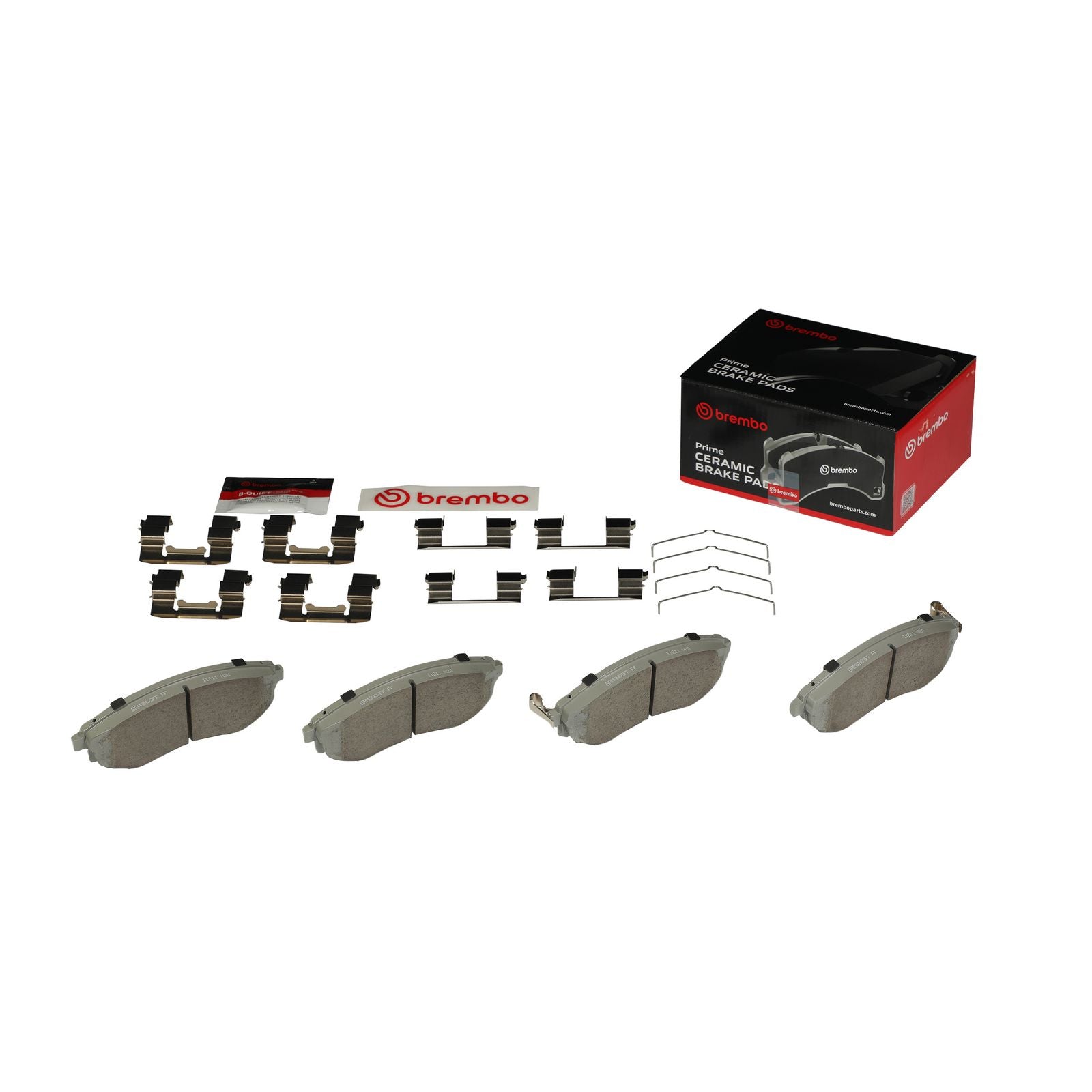 PRIME Ceramic Front Disc Brake Pad Set - P30022N_02