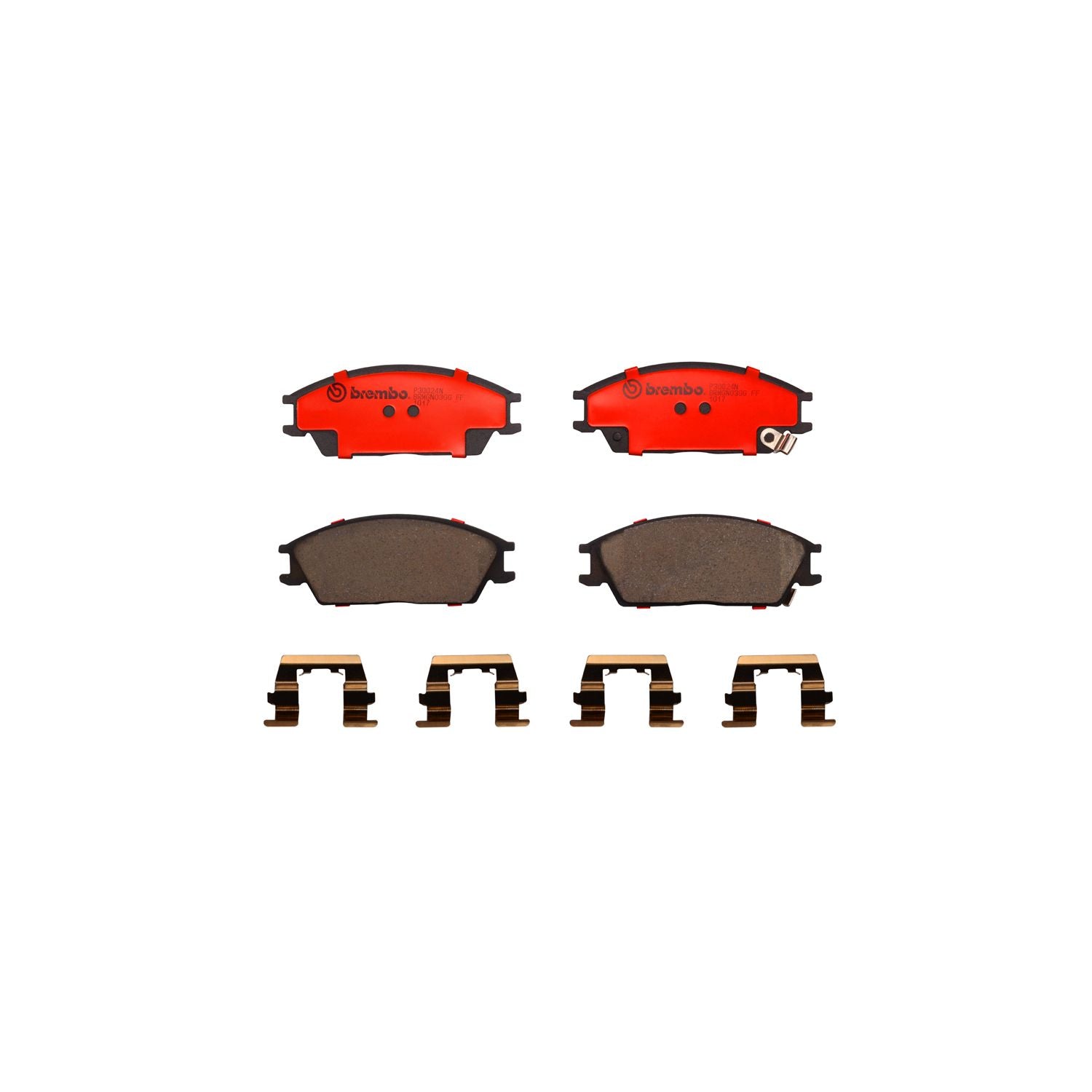 PRIME Ceramic Front Disc Brake Pad Set - P30024N_01