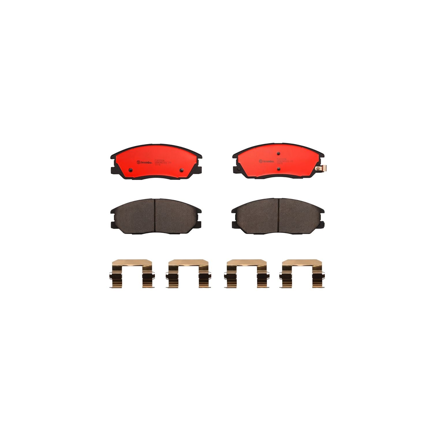 PRIME Ceramic Front Disc Brake Pad Set - P30050N_02