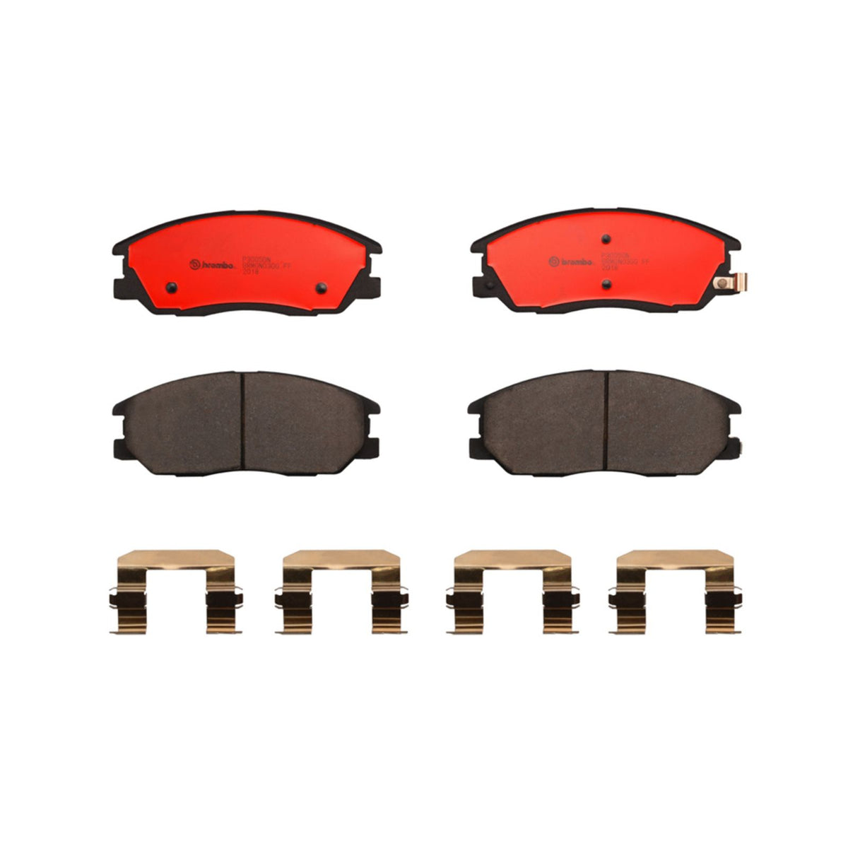 PRIME Ceramic Front Disc Brake Pad Set - P30050N_02