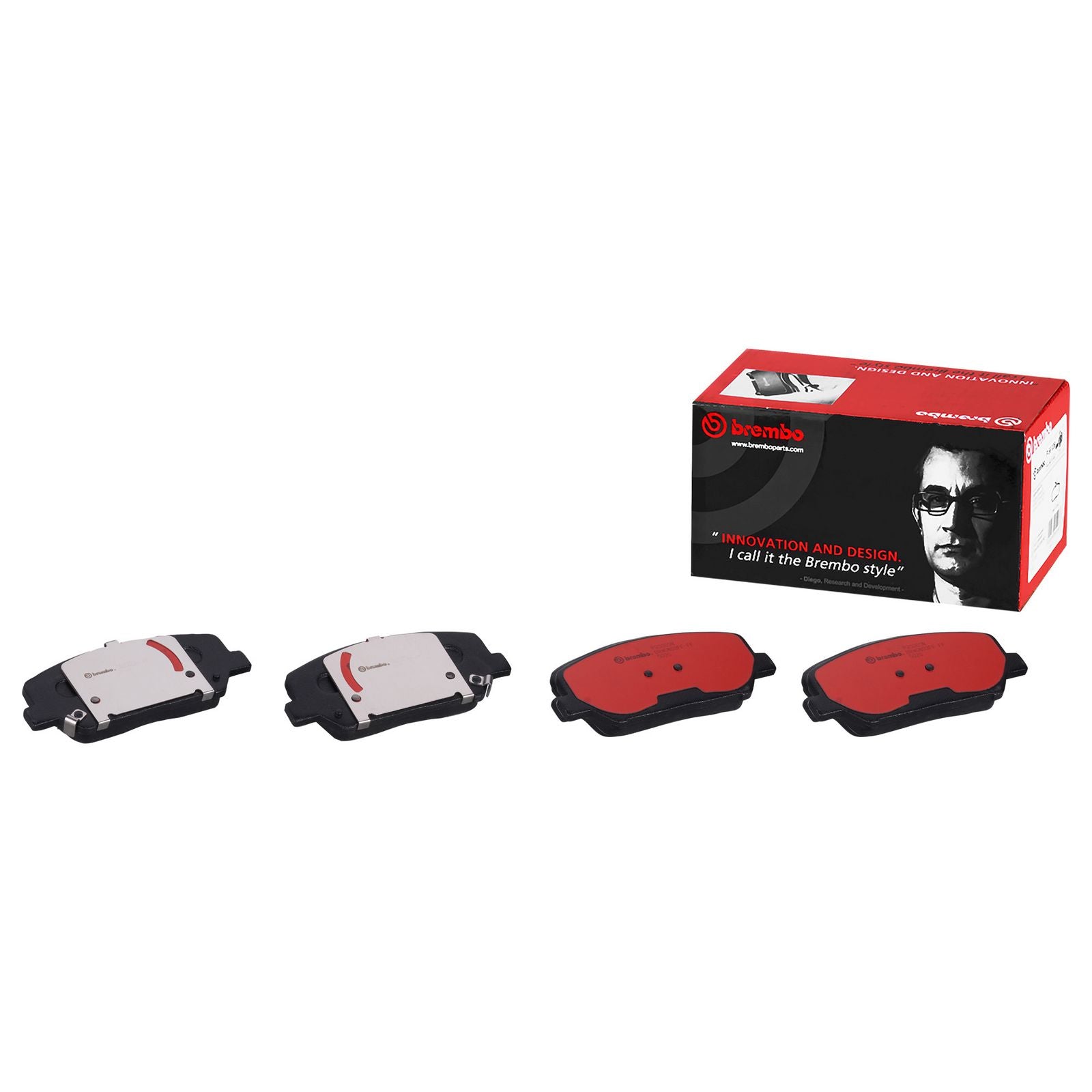 PRIME Ceramic Front Disc Brake Pad Set - P30065N_01