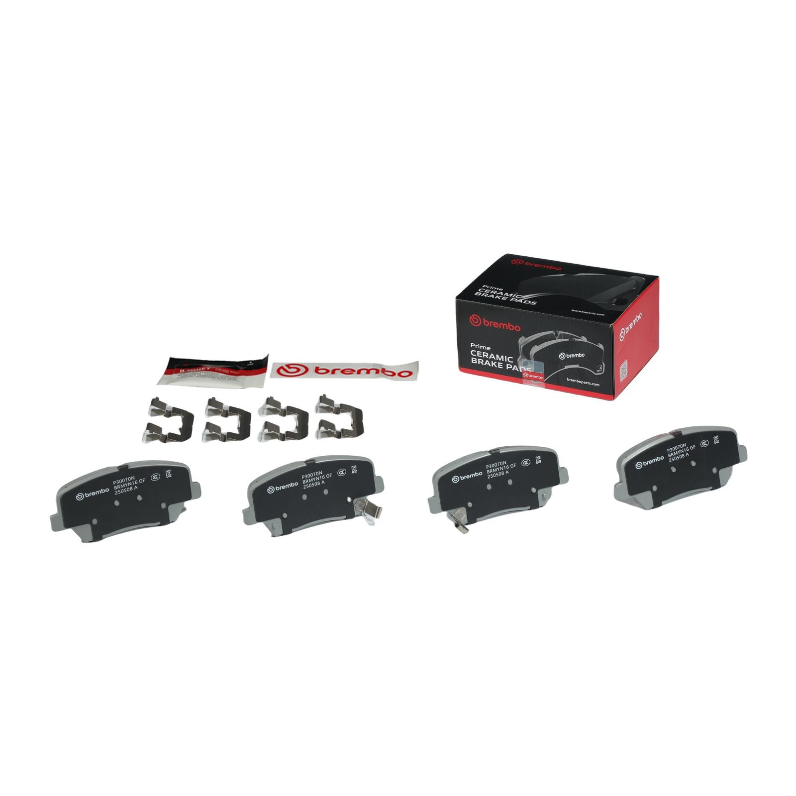 PRIME Ceramic Front Disc Brake Pad Set - P30070N_04