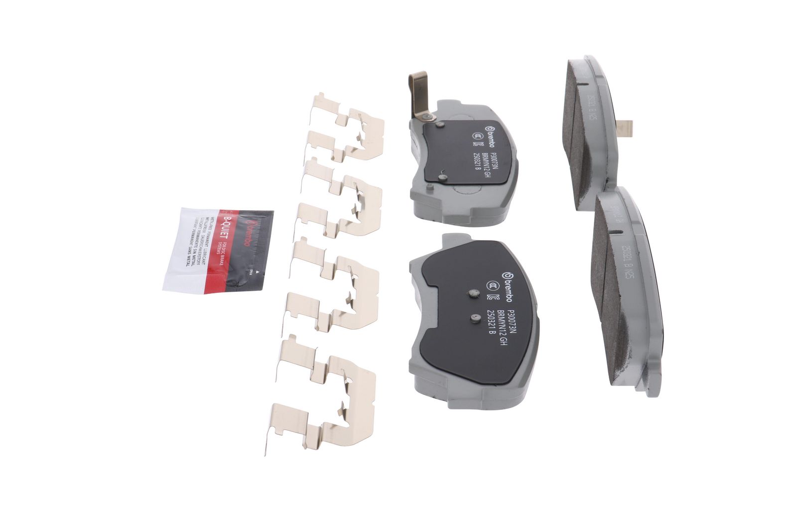 PRIME Ceramic Front Disc Brake Pad Set - P30073N_09