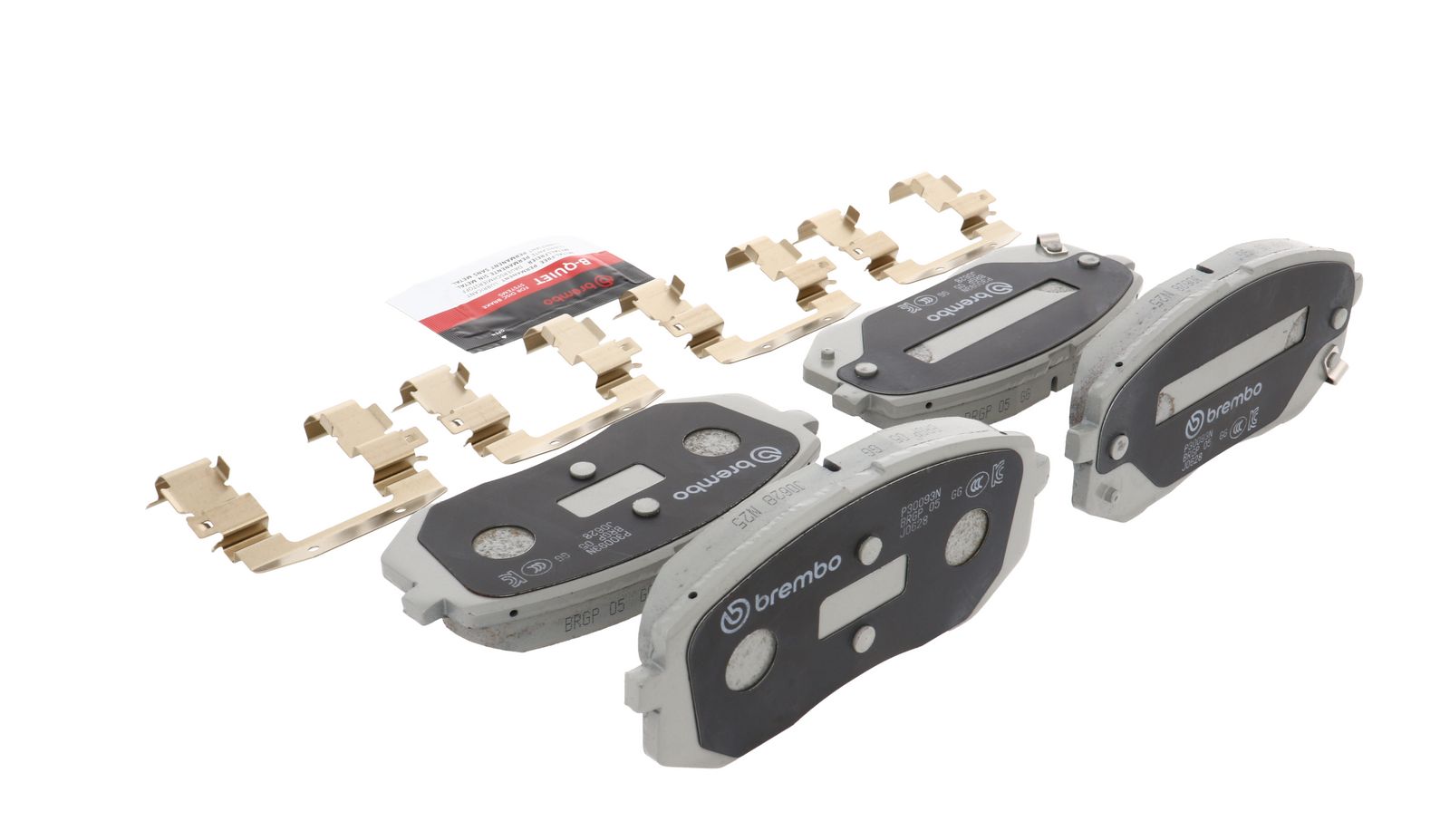 PRIME Ceramic Front Disc Brake Pad Set - P30093N_12