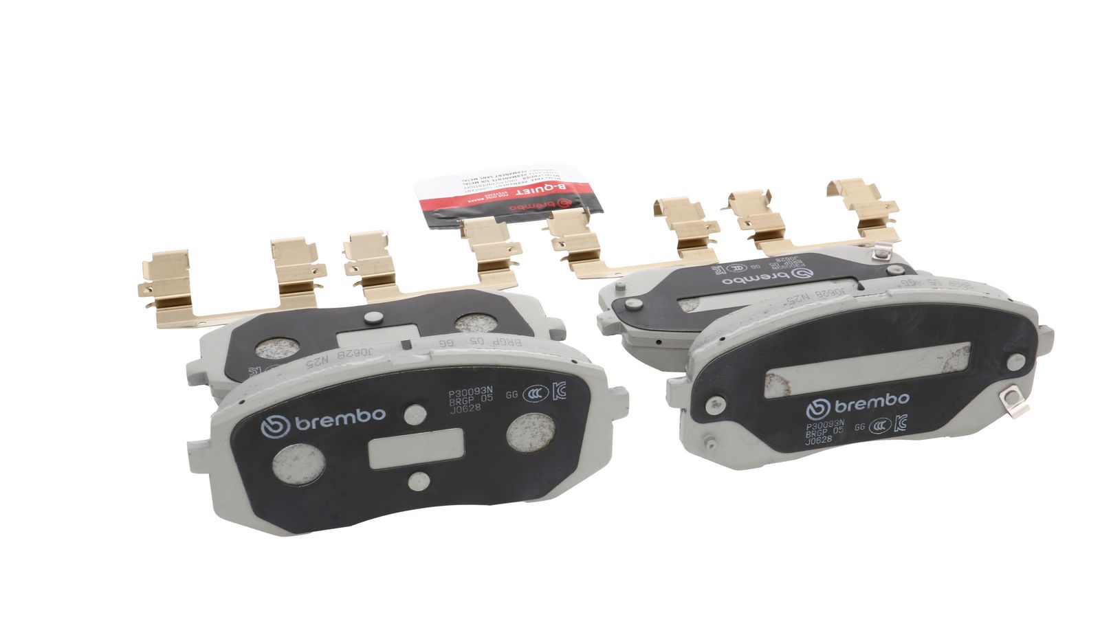 PRIME Ceramic Front Disc Brake Pad Set - P30093N_14