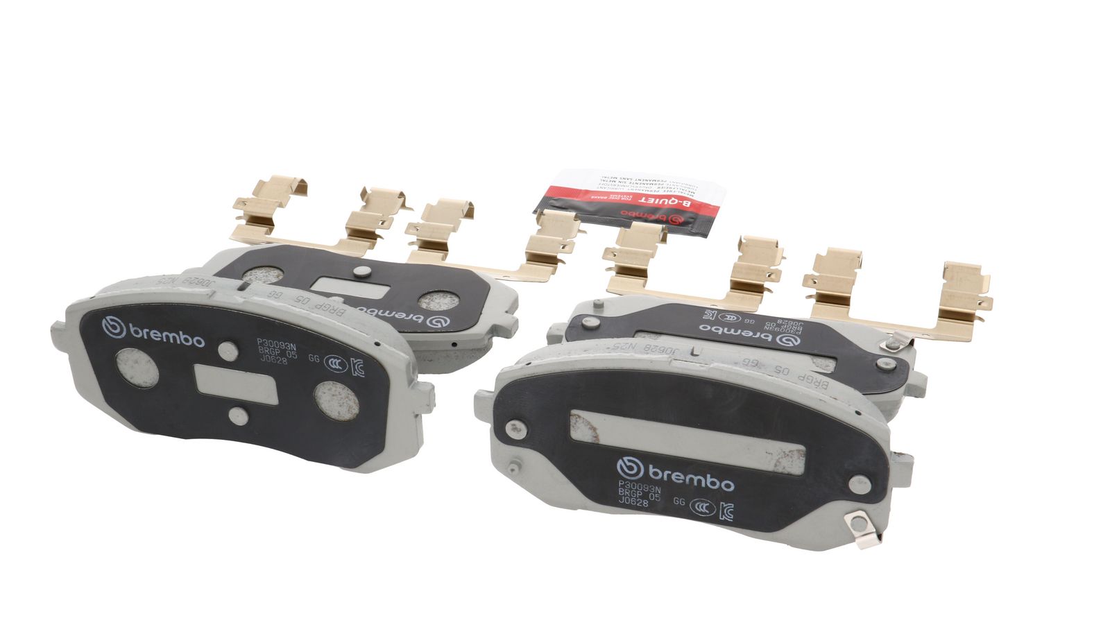 PRIME Ceramic Front Disc Brake Pad Set - P30093N_16