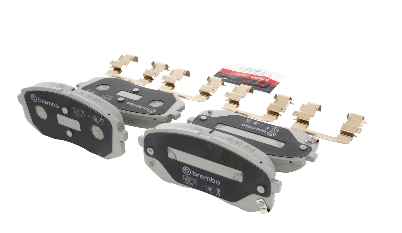 PRIME Ceramic Front Disc Brake Pad Set - P30093N_17