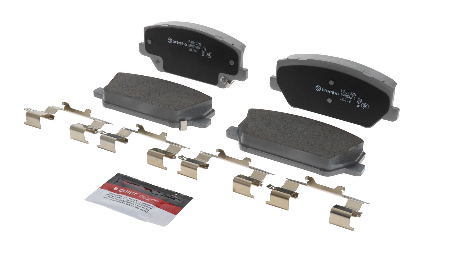 PRIME Ceramic Front Disc Brake Pad Set - P30102N_04