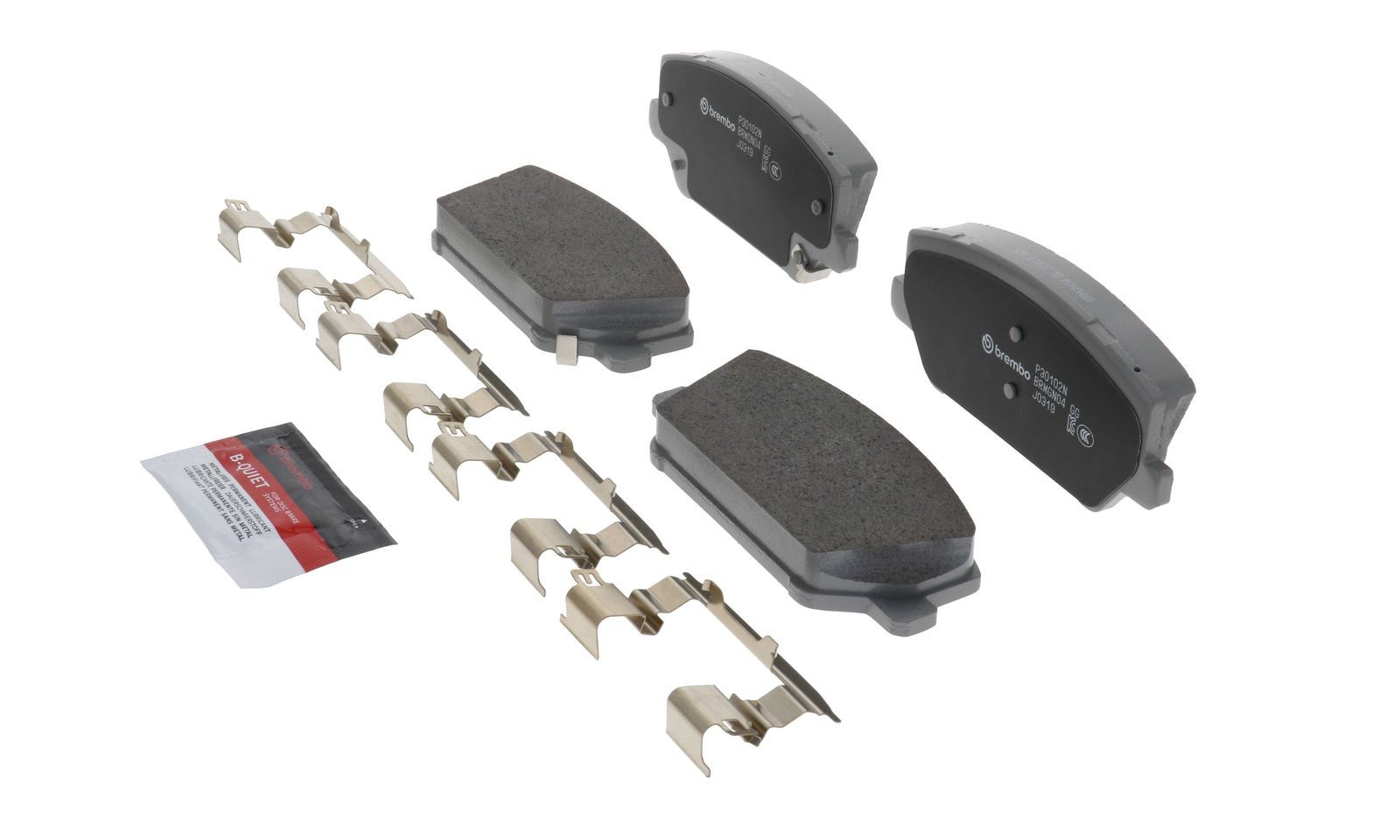 PRIME Ceramic Front Disc Brake Pad Set - P30102N_06