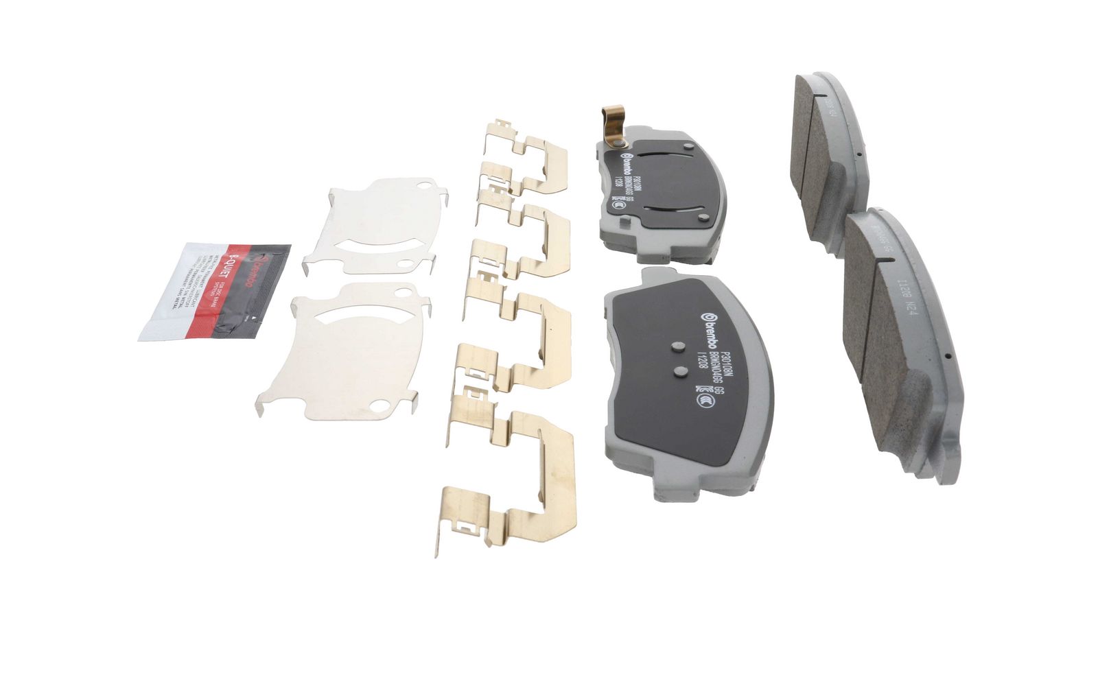 PRIME Ceramic Front Disc Brake Pad Set - P30108N_08