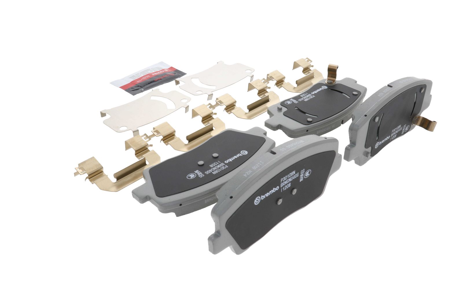 PRIME Ceramic Front Disc Brake Pad Set - P30108N_11