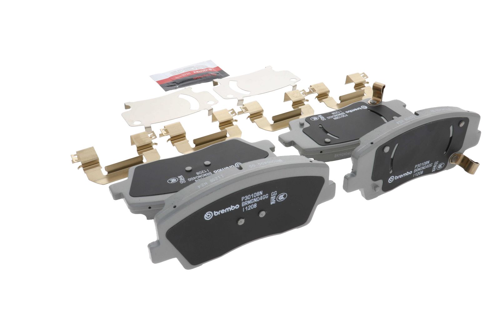 PRIME Ceramic Front Disc Brake Pad Set - P30108N_12