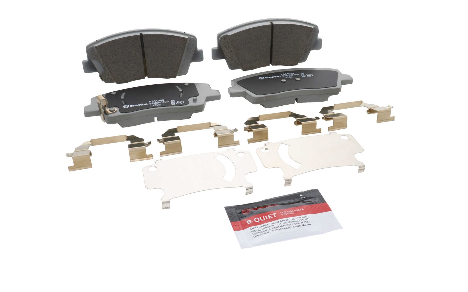 PRIME Ceramic Front Disc Brake Pad Set - P30108N_25