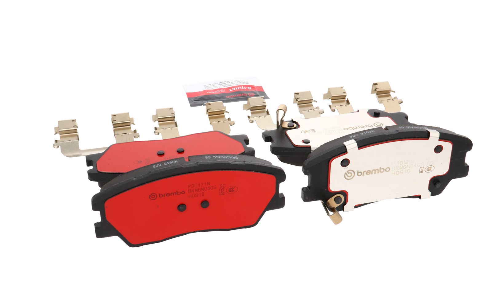 PRIME Ceramic Front Disc Brake Pad Set - P30121N_13