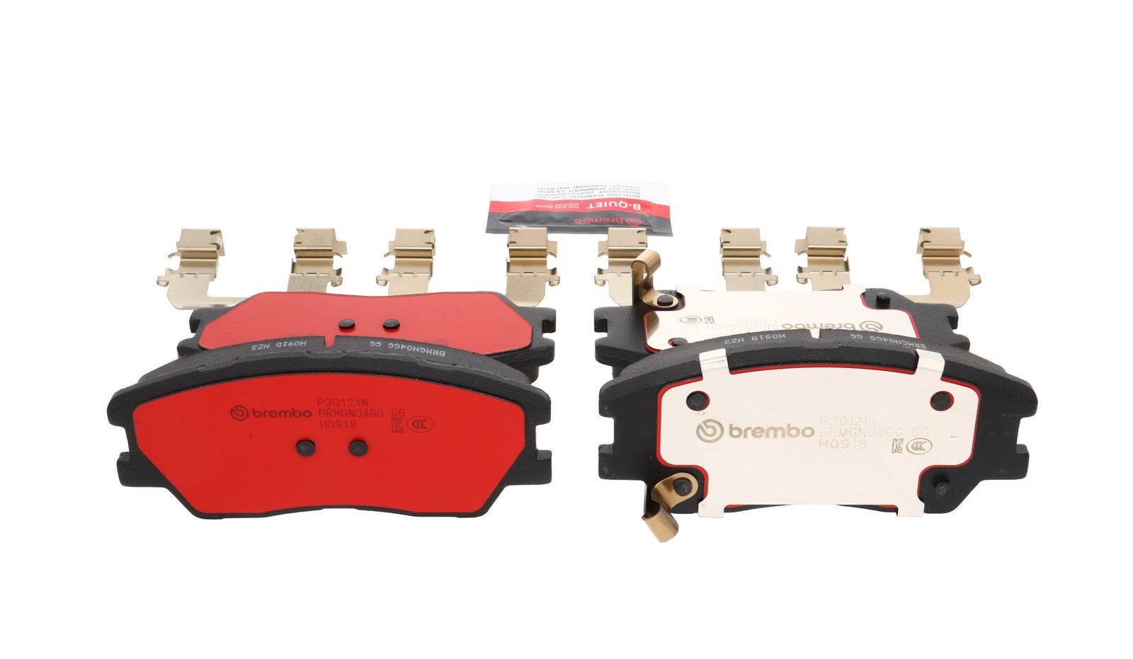 PRIME Ceramic Front Disc Brake Pad Set - P30121N_14