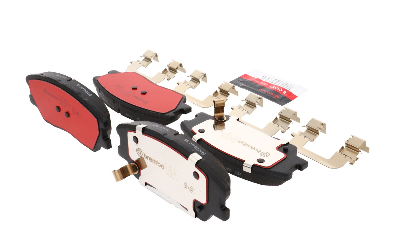 PRIME Ceramic Front Disc Brake Pad Set - P30121N_17