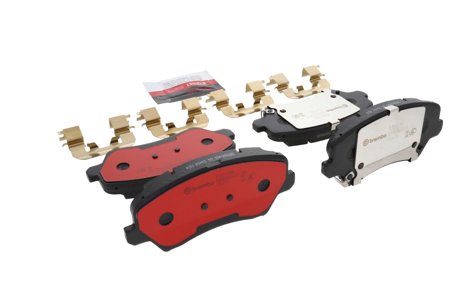 PRIME Ceramic Front Disc Brake Pad Set - P30123N_11