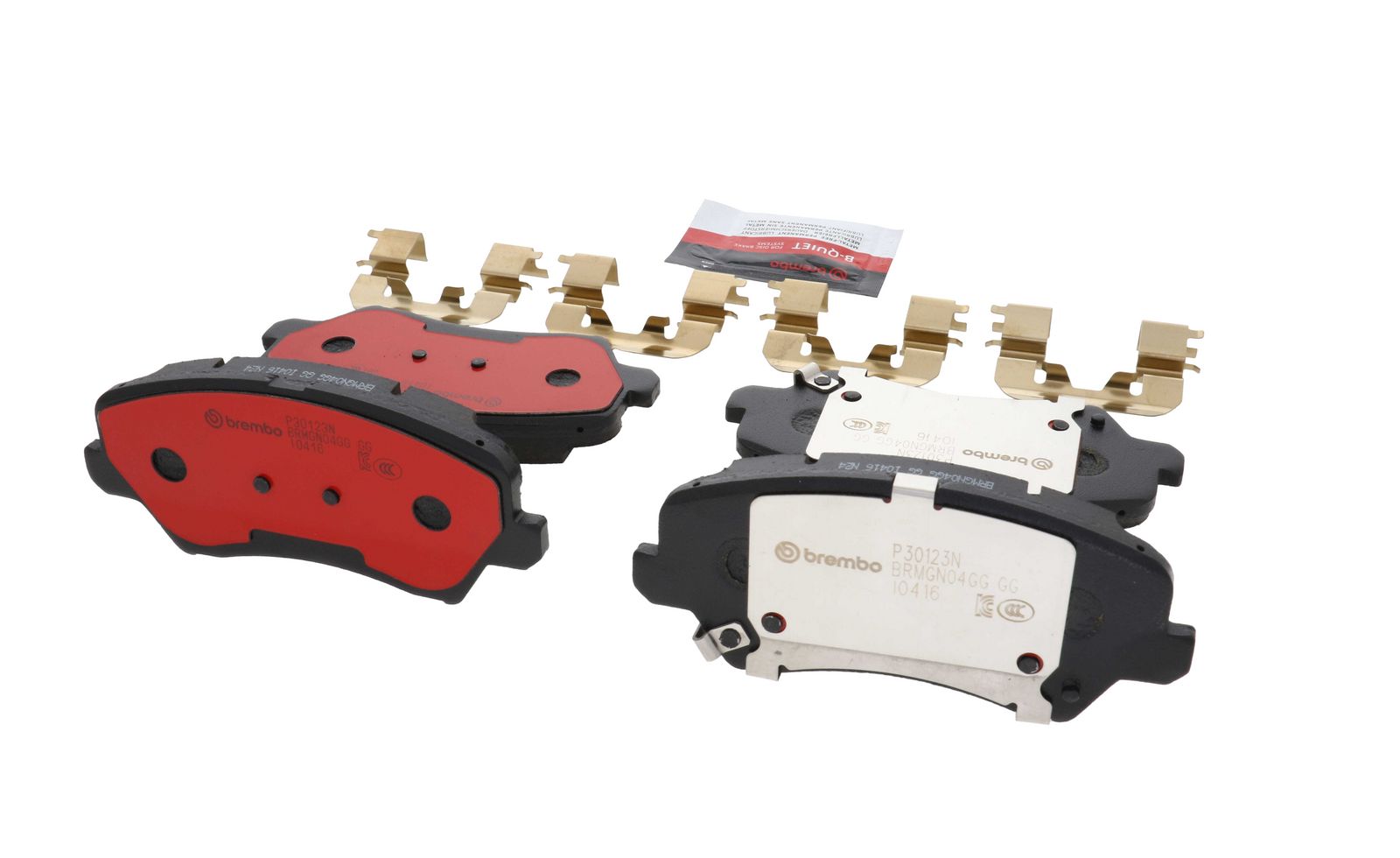 PRIME Ceramic Front Disc Brake Pad Set - P30123N_14