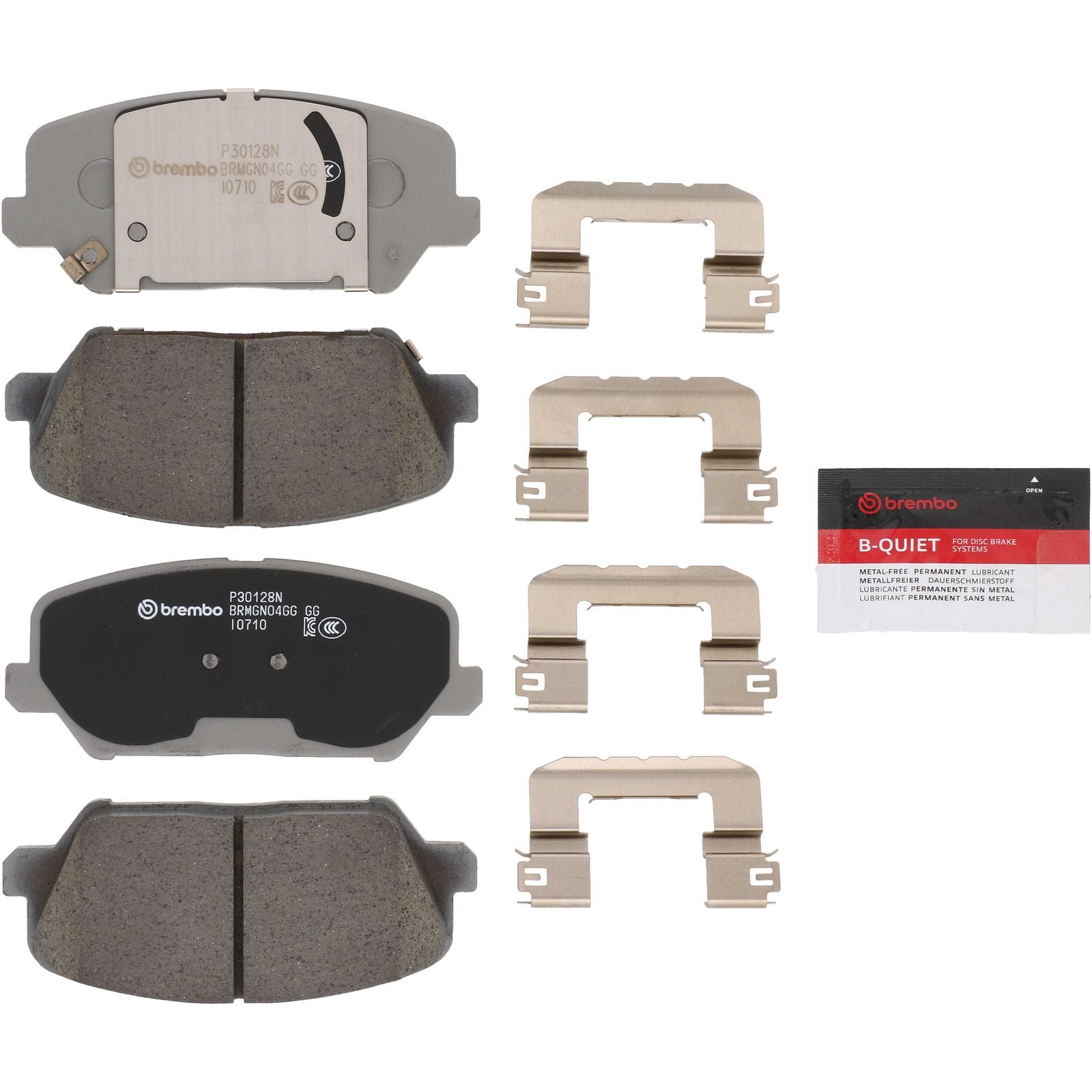 PRIME Ceramic Front Disc Brake Pad Set - P30128N_01