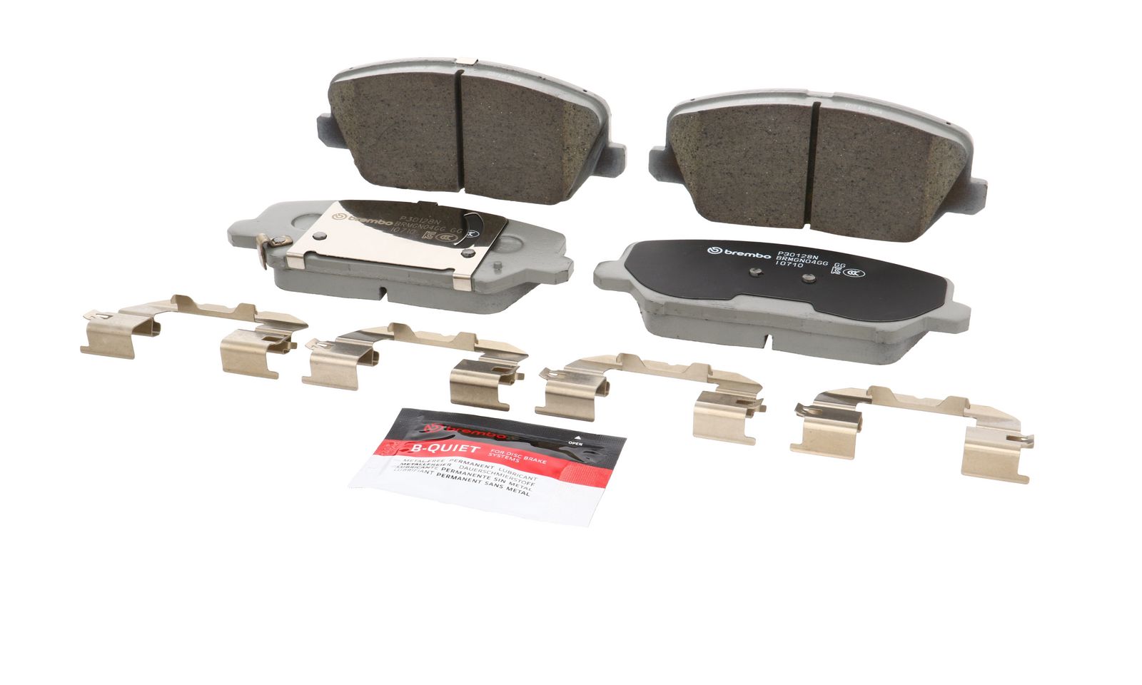 PRIME Ceramic Front Disc Brake Pad Set - P30128N_04