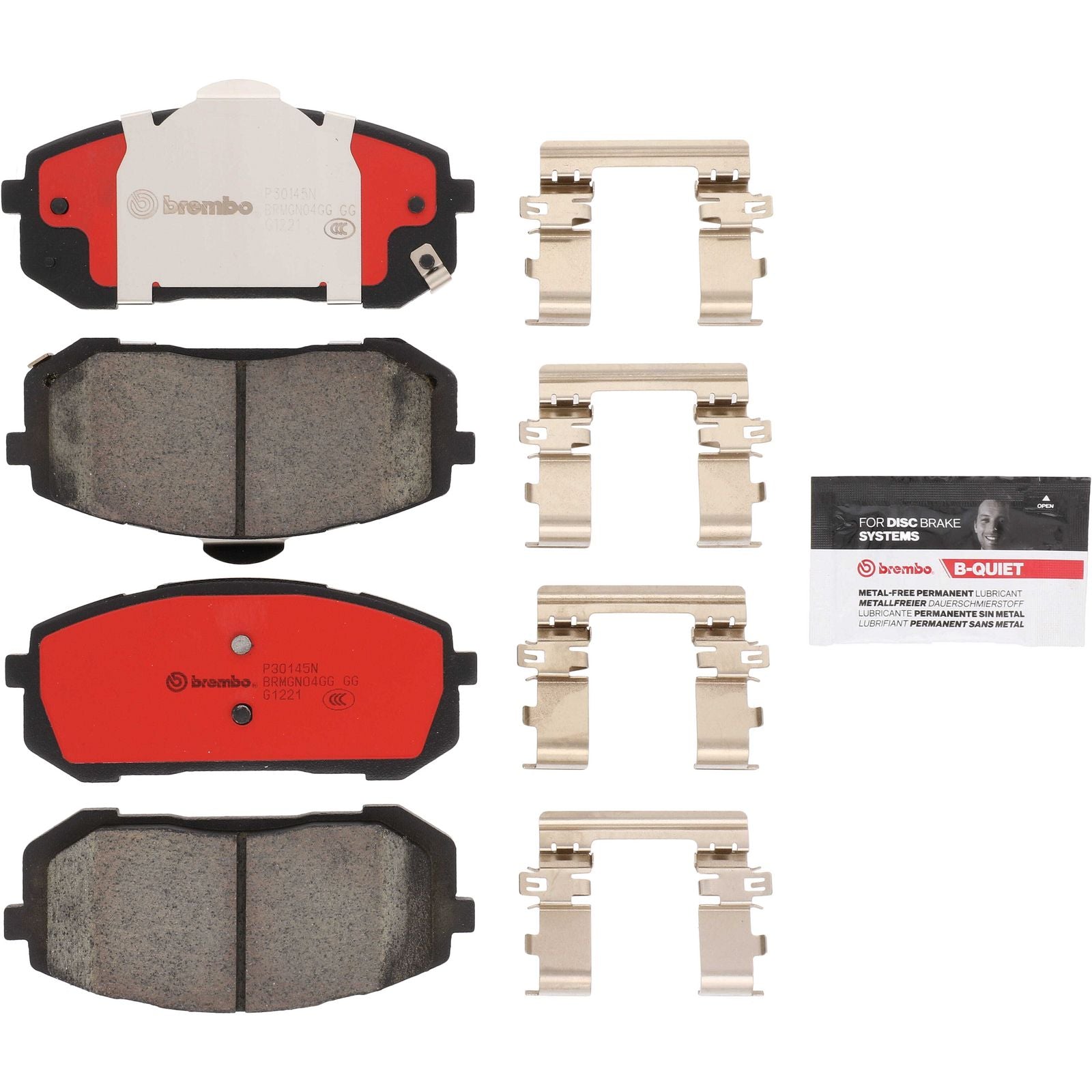 PRIME Ceramic Front Disc Brake Pad Set - P30145N_02