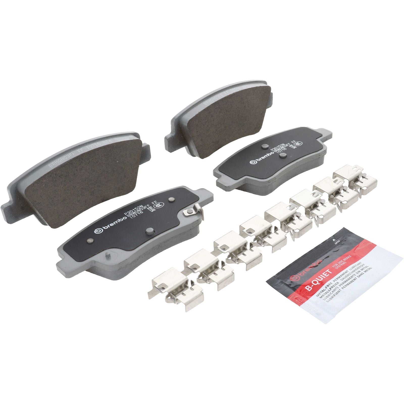 PRIME Ceramic Front Disc Brake Pad Set - P30152N_01