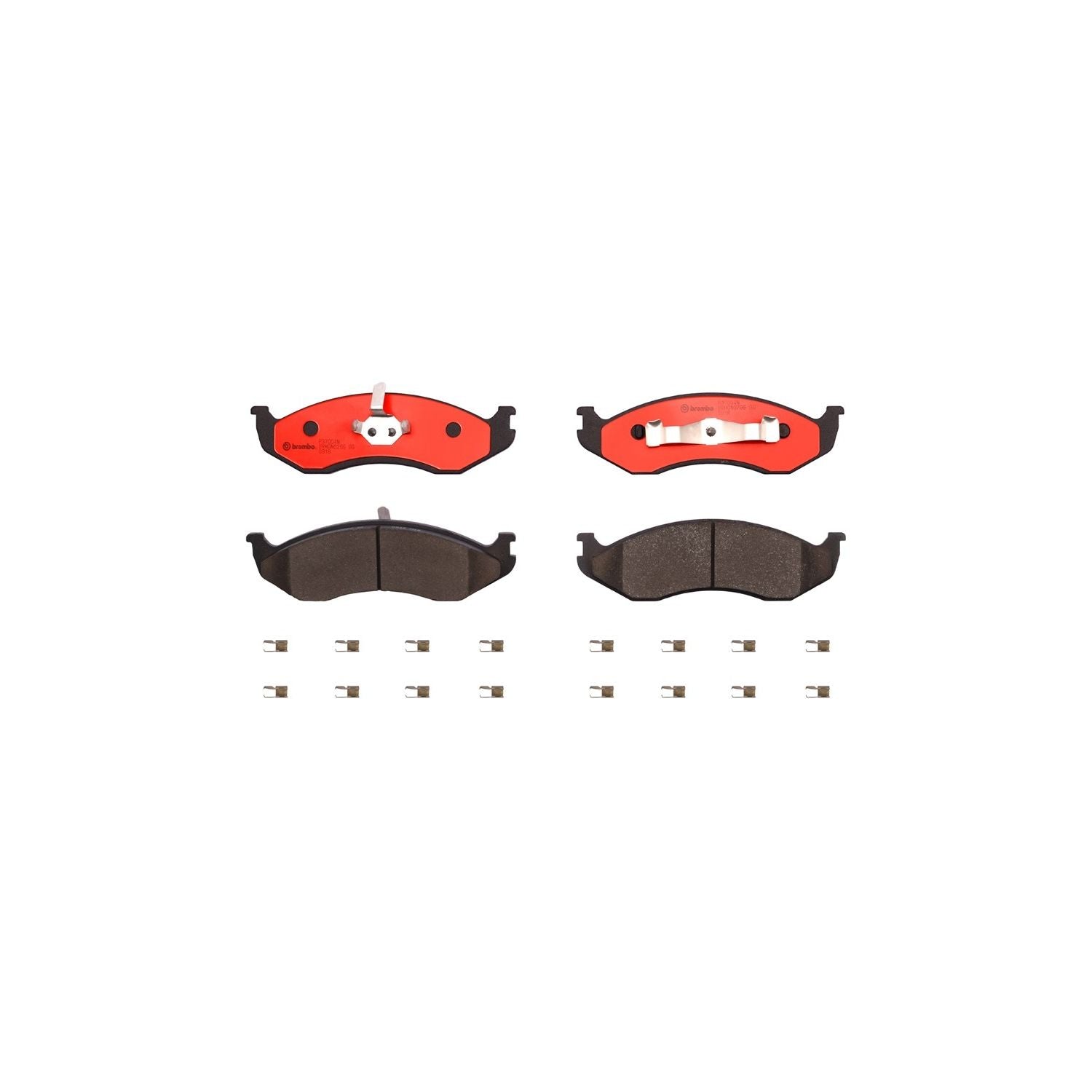 PRIME Ceramic Front Disc Brake Pad Set - P37004N_01