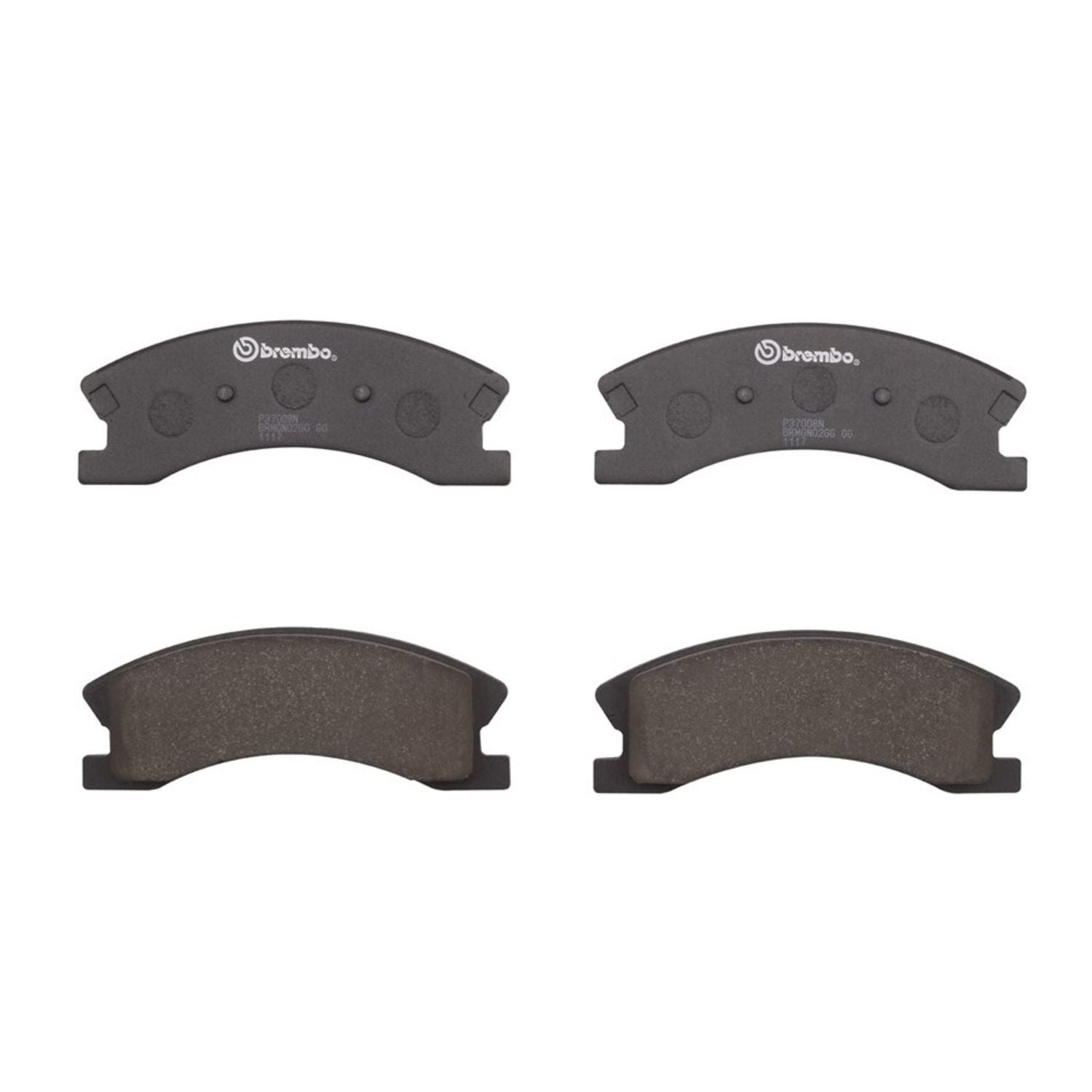 PRIME Ceramic Front Disc Brake Pad Set - P37008N_01