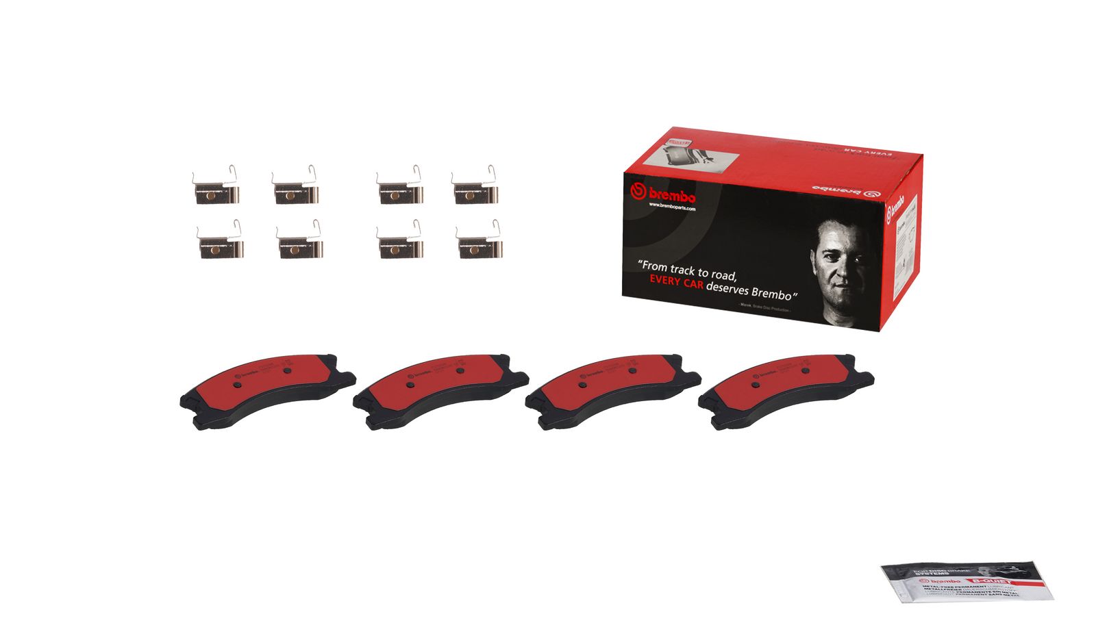 PRIME Ceramic Front Disc Brake Pad Set - P37008N_01