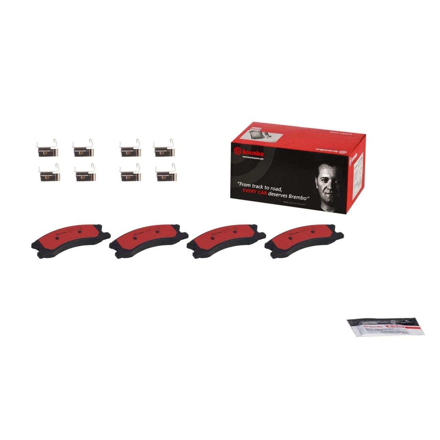 PRIME Ceramic Front Disc Brake Pad Set - P37008N_02