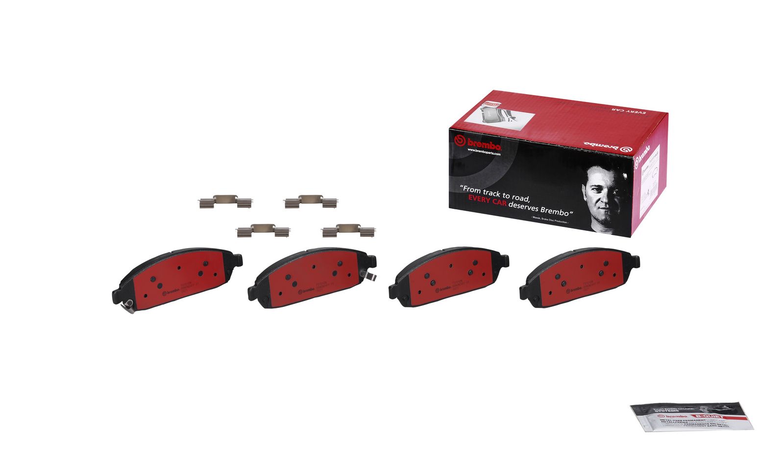 PRIME Ceramic Front Disc Brake Pad Set - P37010N_01
