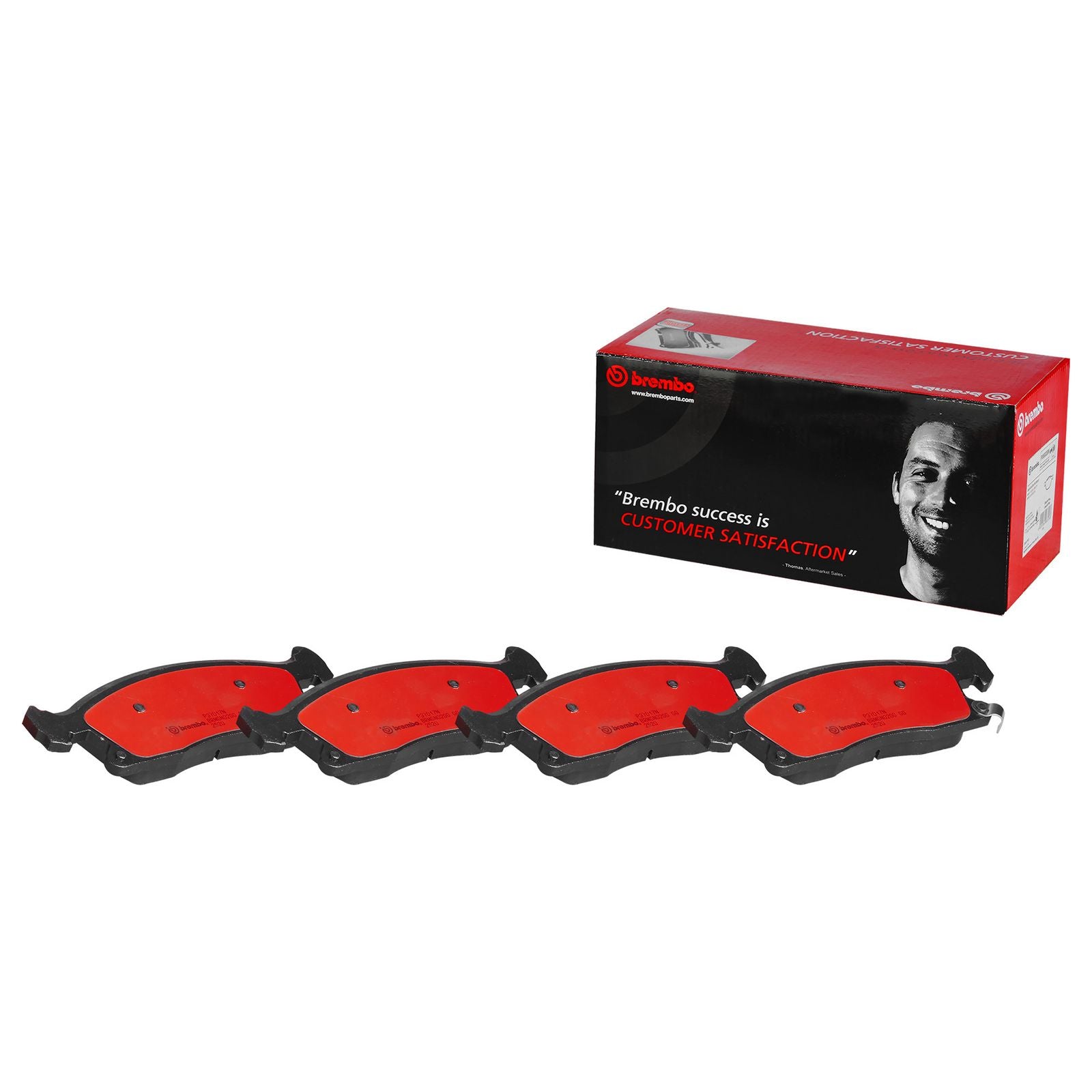 PRIME Ceramic Front Disc Brake Pad Set - P37017N_01
