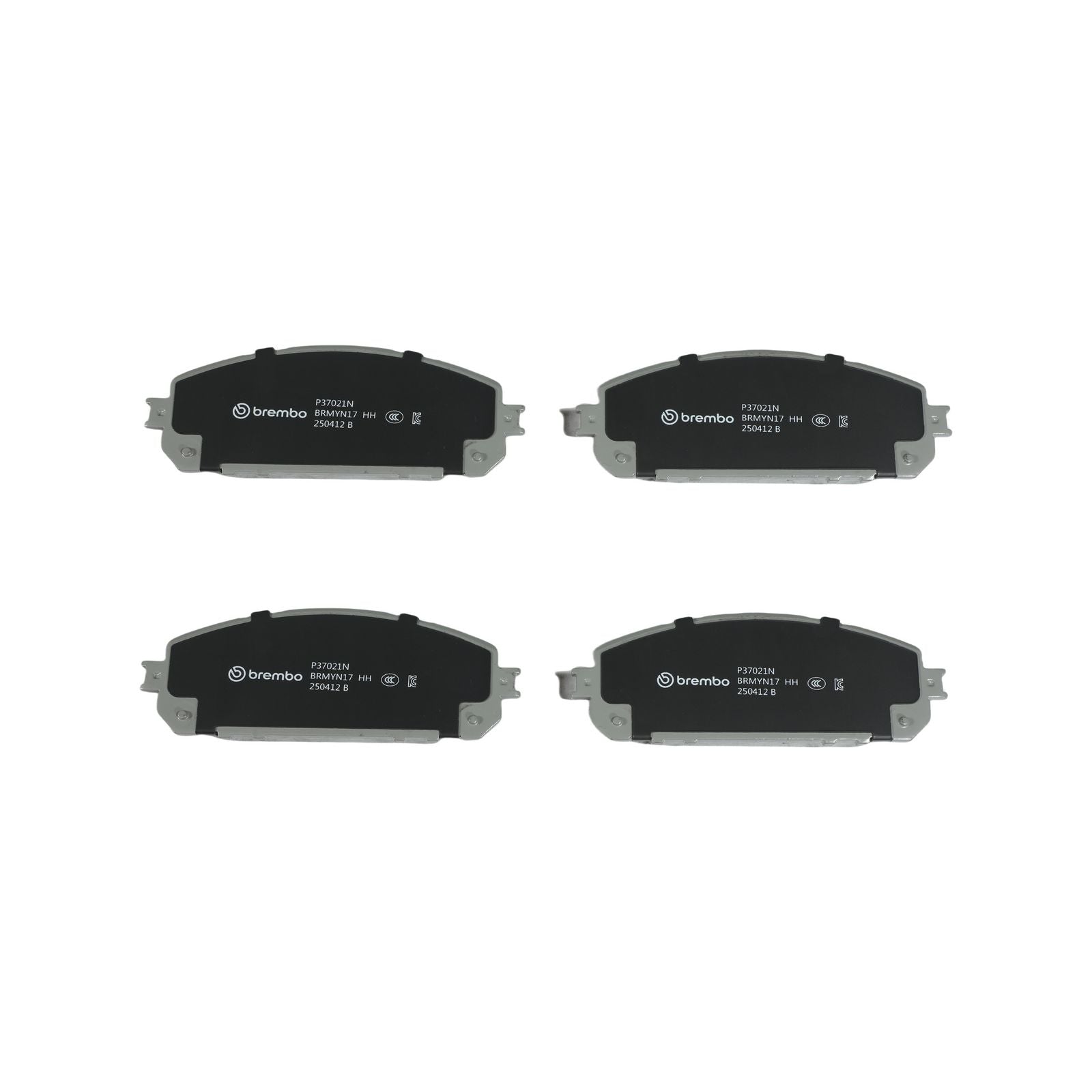 PRIME Ceramic Front Disc Brake Pad Set - P37021N_04