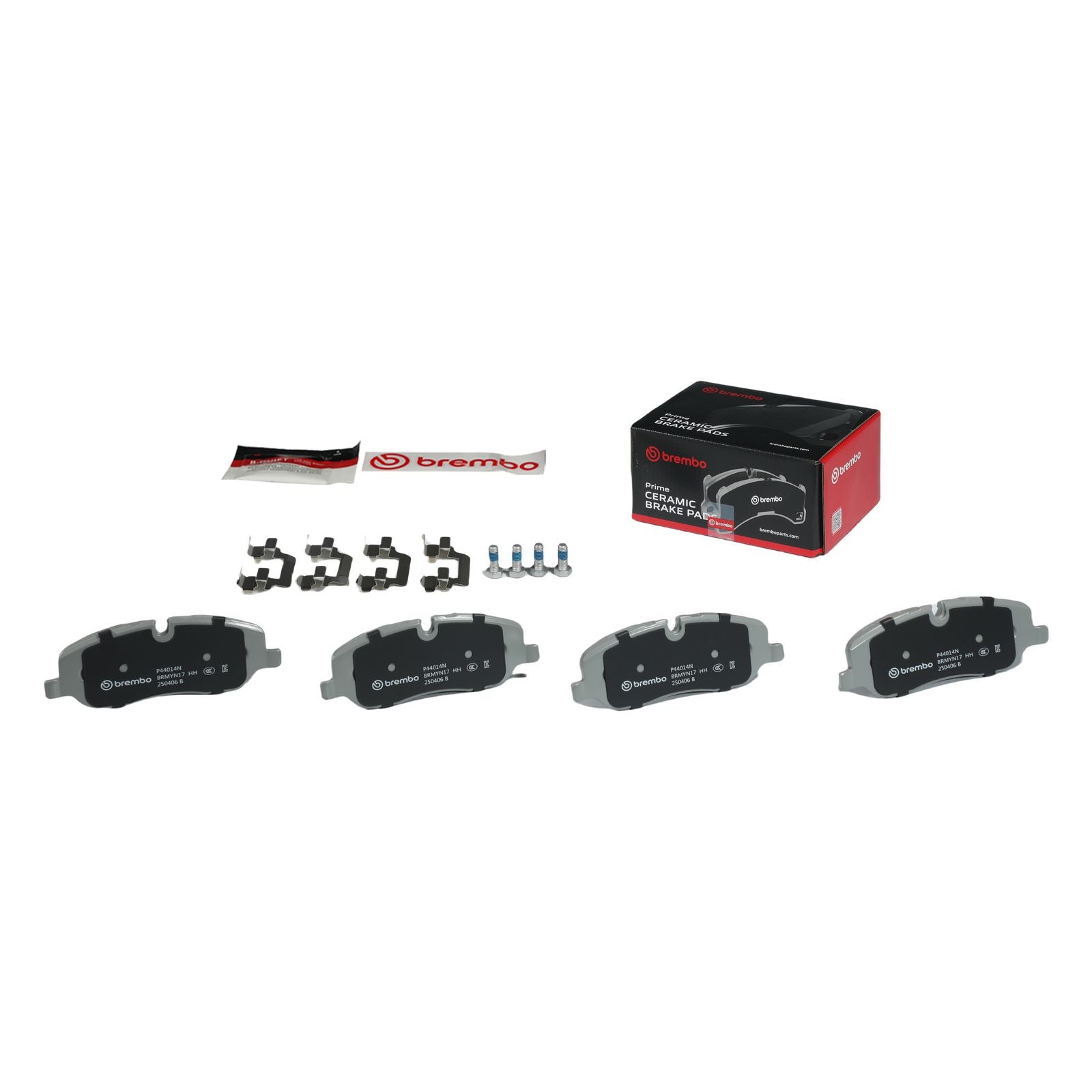 PRIME Ceramic Front Disc Brake Pad Set - P44014N_02
