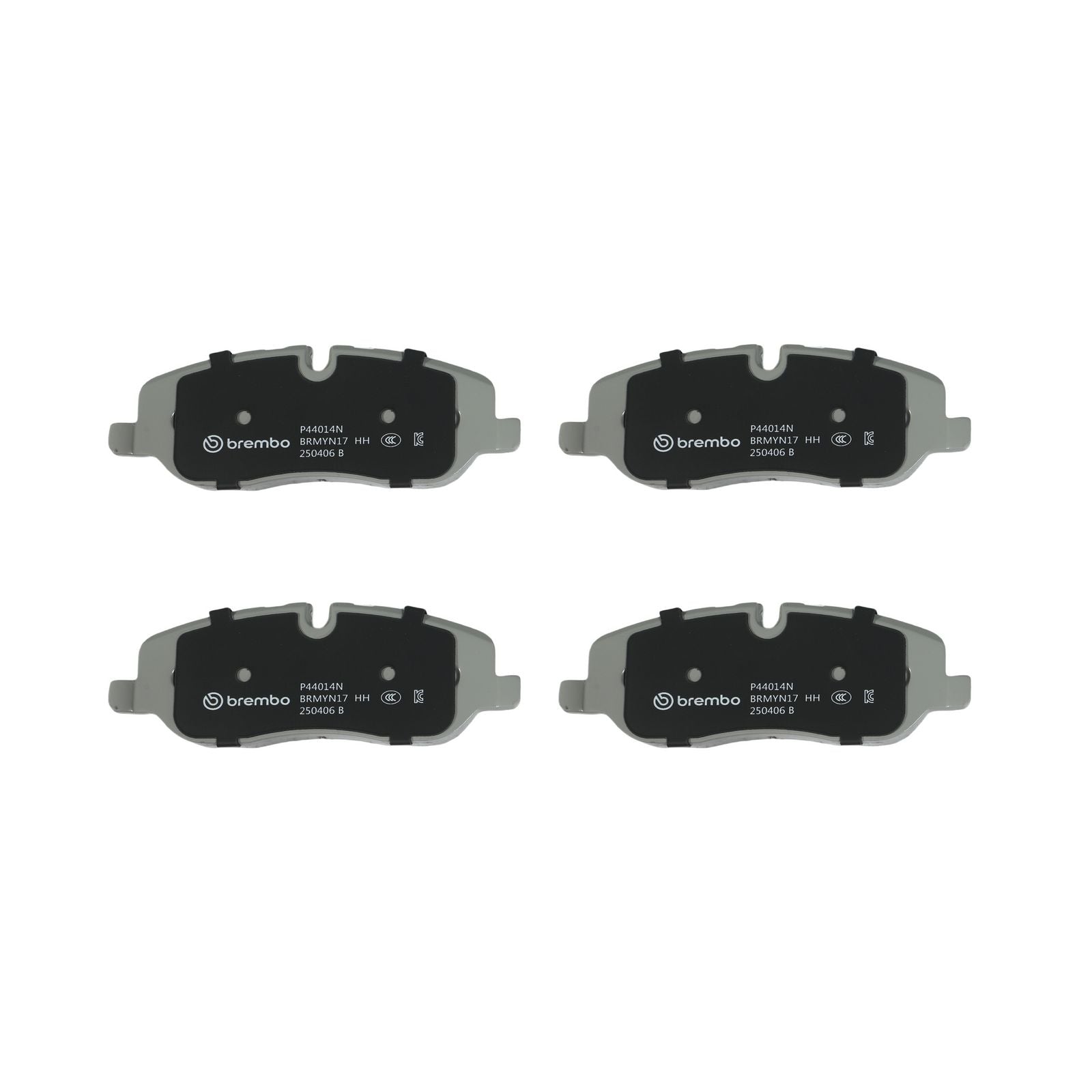 PRIME Ceramic Front Disc Brake Pad Set - P44014N_05