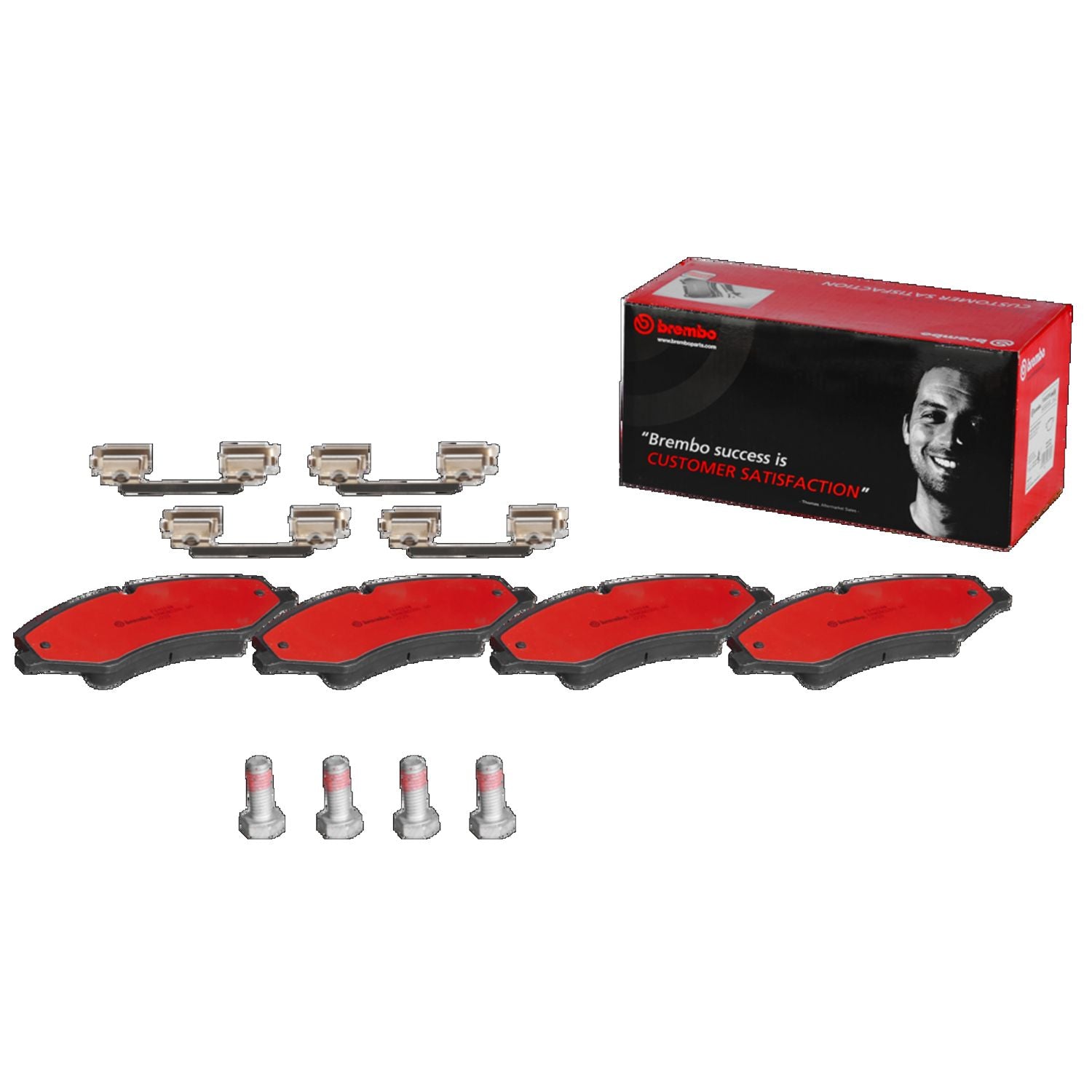 PRIME Ceramic Front Disc Brake Pad Set - P44024N_01