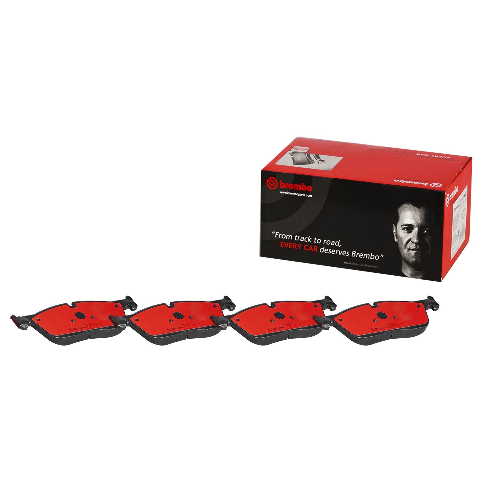 PRIME Ceramic Front Disc Brake Pad Set - P44026N_01