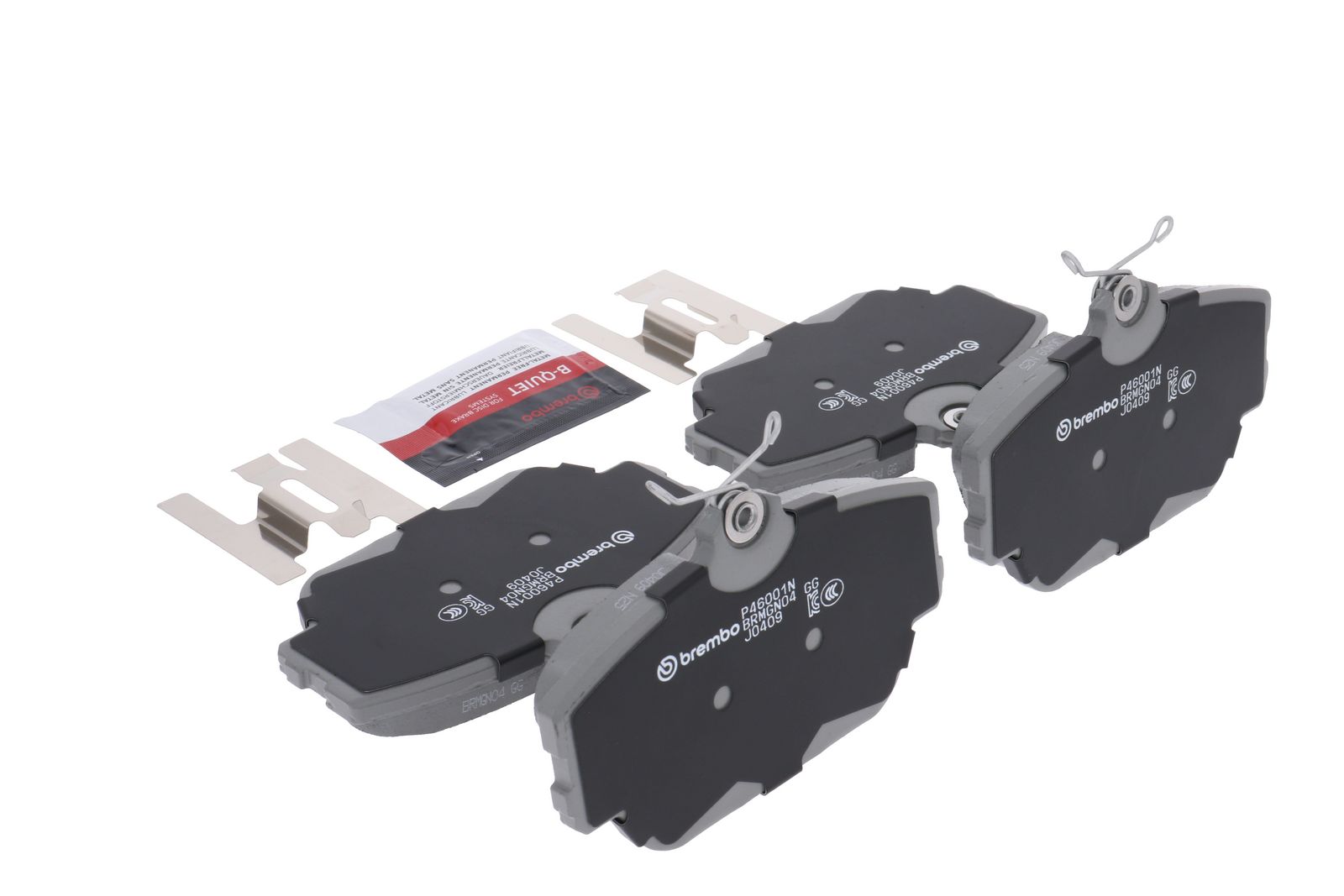 PRIME Ceramic Front Disc Brake Pad Set - P46001N_11